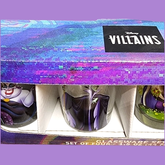 Disney Villains Queen Glassware Set 1 oz - Picture 6 of 13